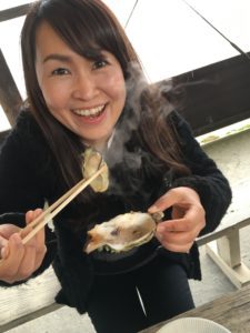 モリシタホケン毎年恒例の牡蠣焼き